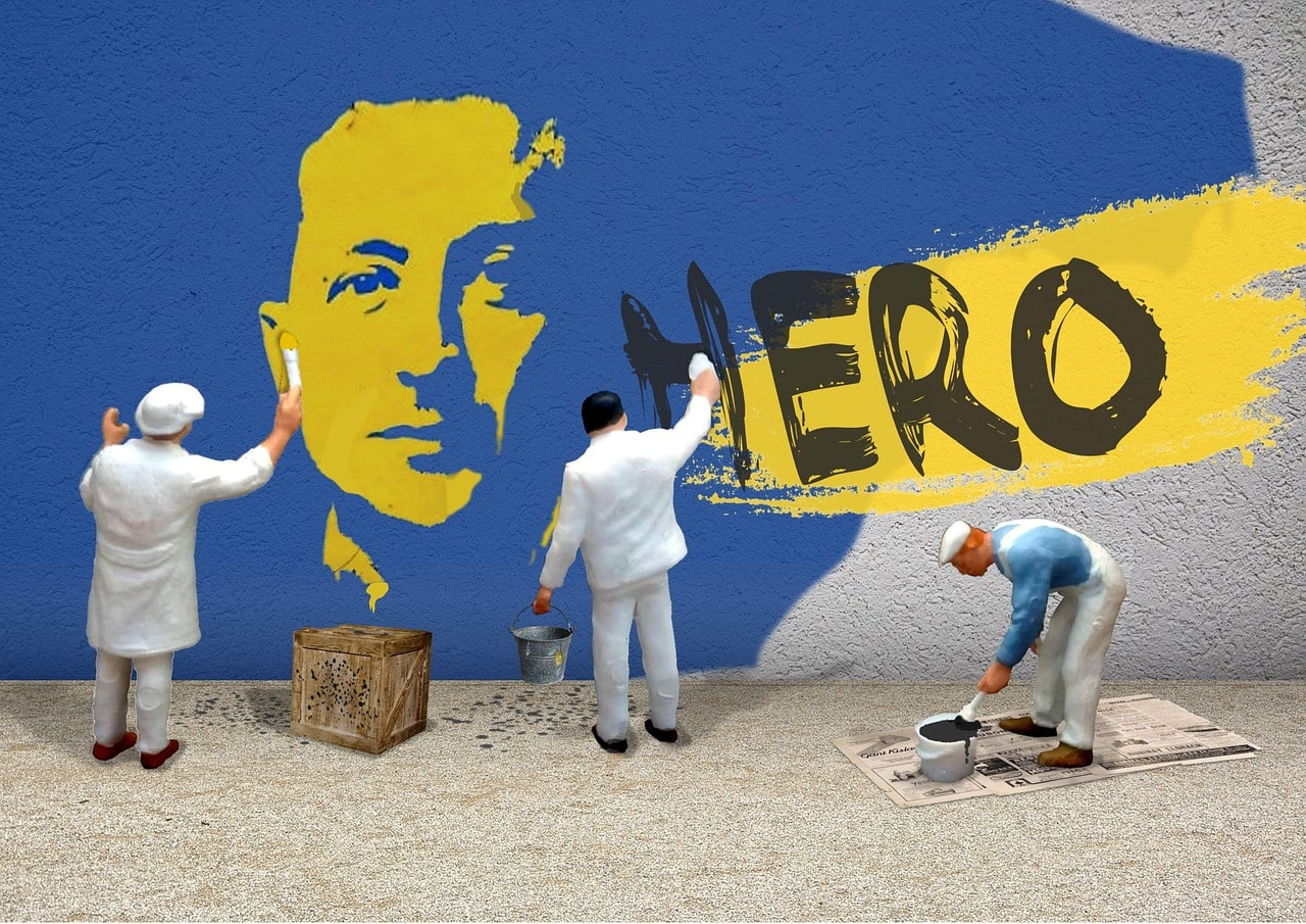 Président de l'Ukraine : Volodymyr Zelensky