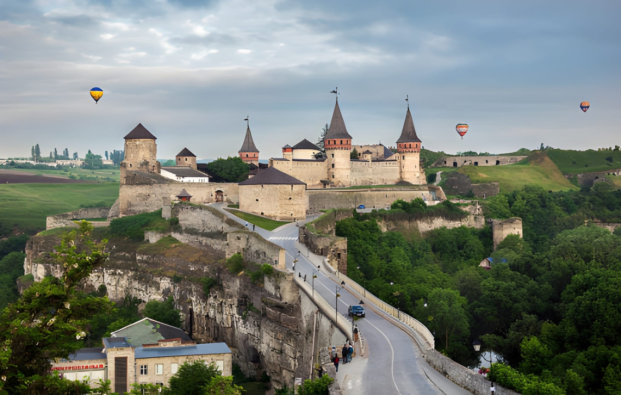 châteaux de l'Ouest ukrainien
