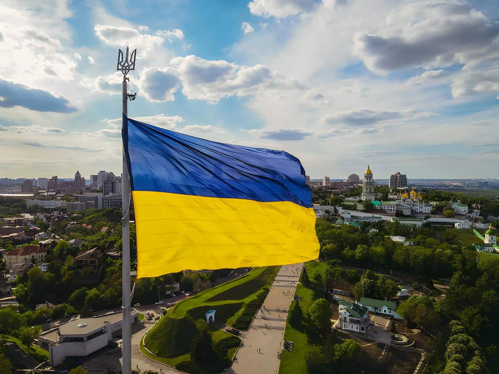 Drapeau de Ukraine pour actualité mars 2026